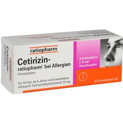 CETIRIZIN RATIOPHARM 10MG